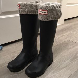 Hunter rain boots